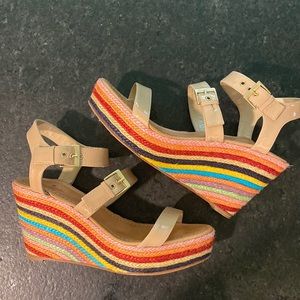 Kate Spade Rainbow Darla Rope Espadrilles sz. 10